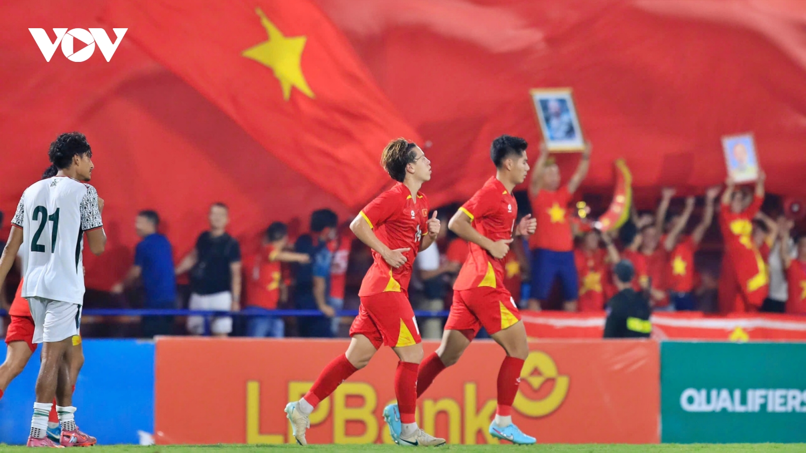 Viktor Lê nói gì sau khi ghi bàn thắng đầu tiên trong màu áo U23 Việt Nam