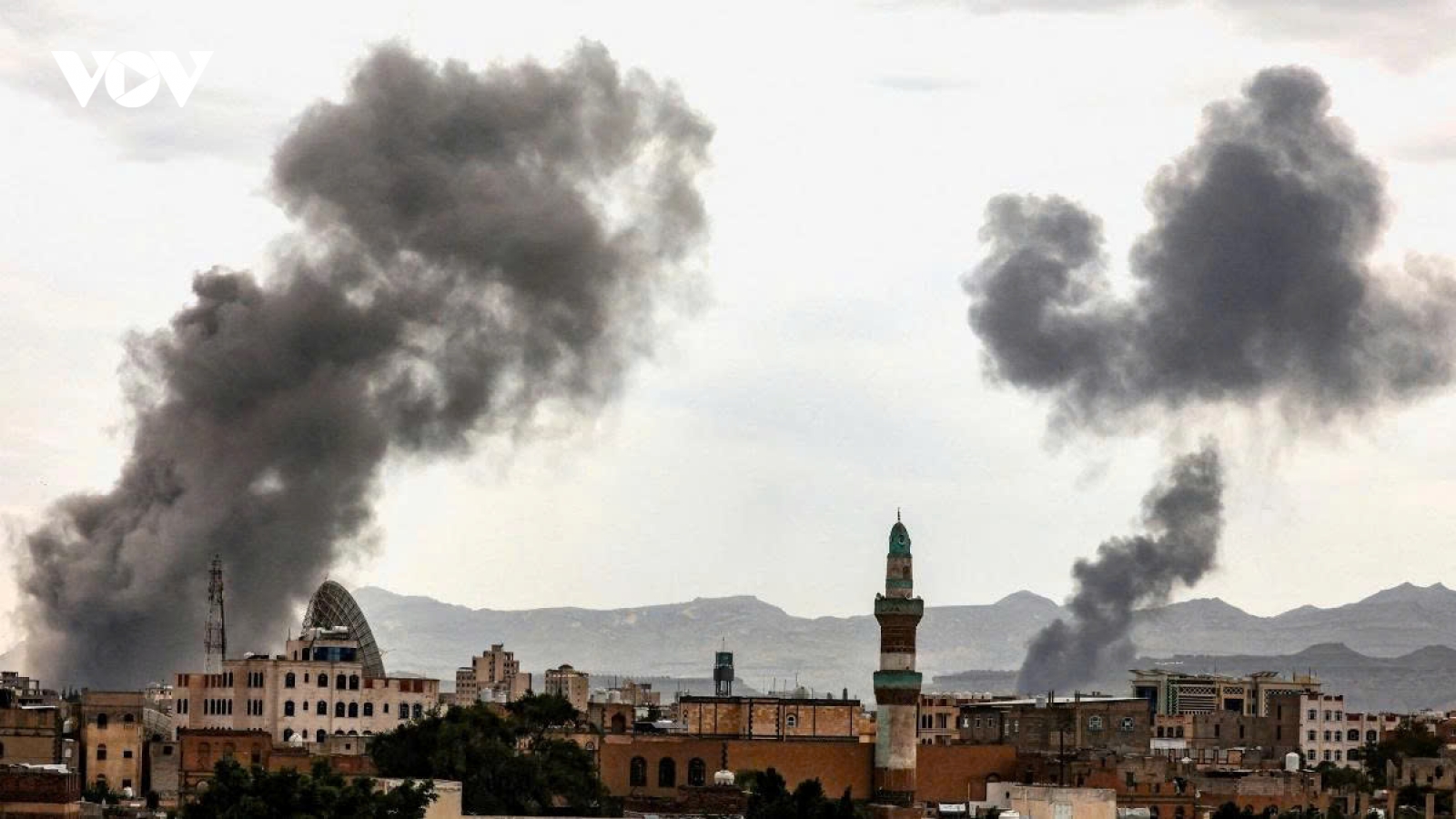 Israel không kích vào Yemen