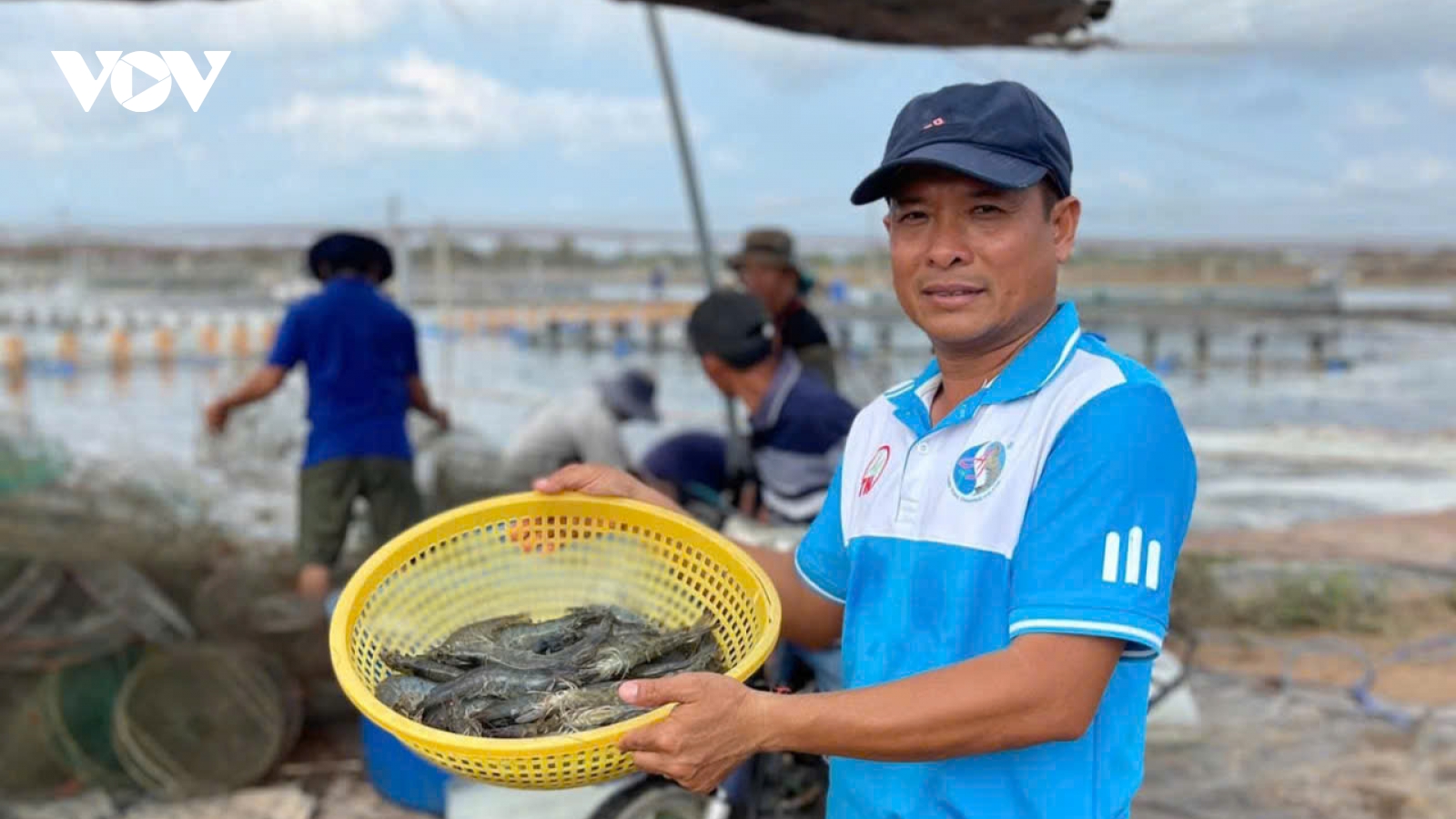 Nuôi tôm công nghệ cao giúp ngư dân Đồng Tháp vươn lên làm giàu