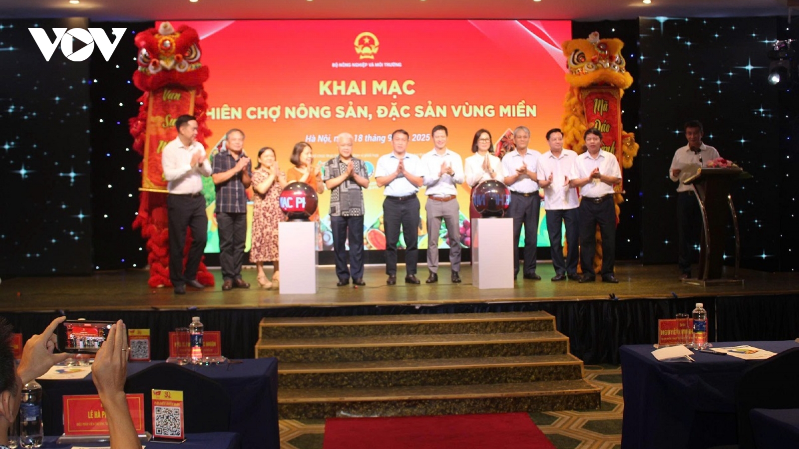 Khai mạc Phiên chợ nông sản, đặc sản vùng miền 2025 tại Hà Nội