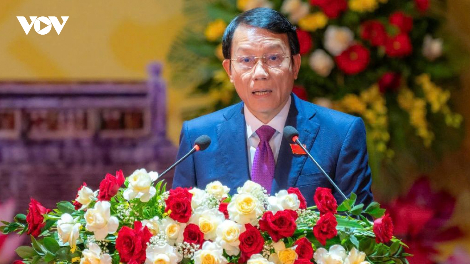 Đại tướng Lương Tam Quang dự khai mạc Đại hội Đảng bộ thành phố Huế