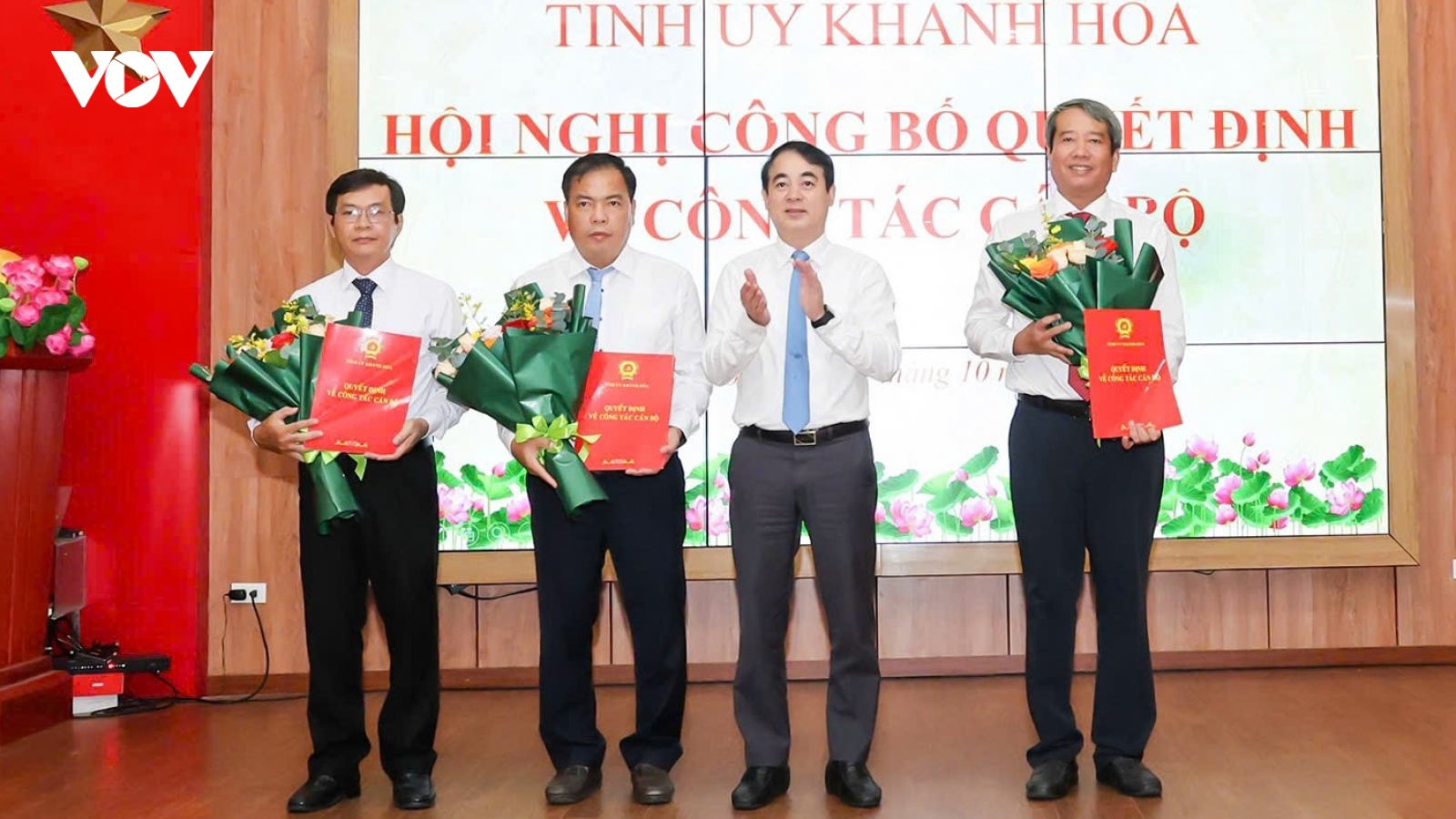 Điều động, bổ nhiệm nhiều cán bộ chủ chốt tại Khánh Hòa