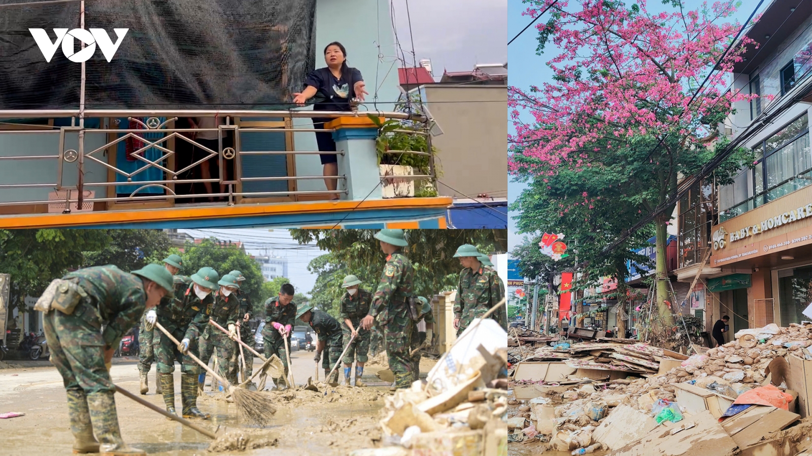 Thái Nguyên hồi phục sau lũ lụt lịch sử: Hoa vẫn nở giữa hoang tàn