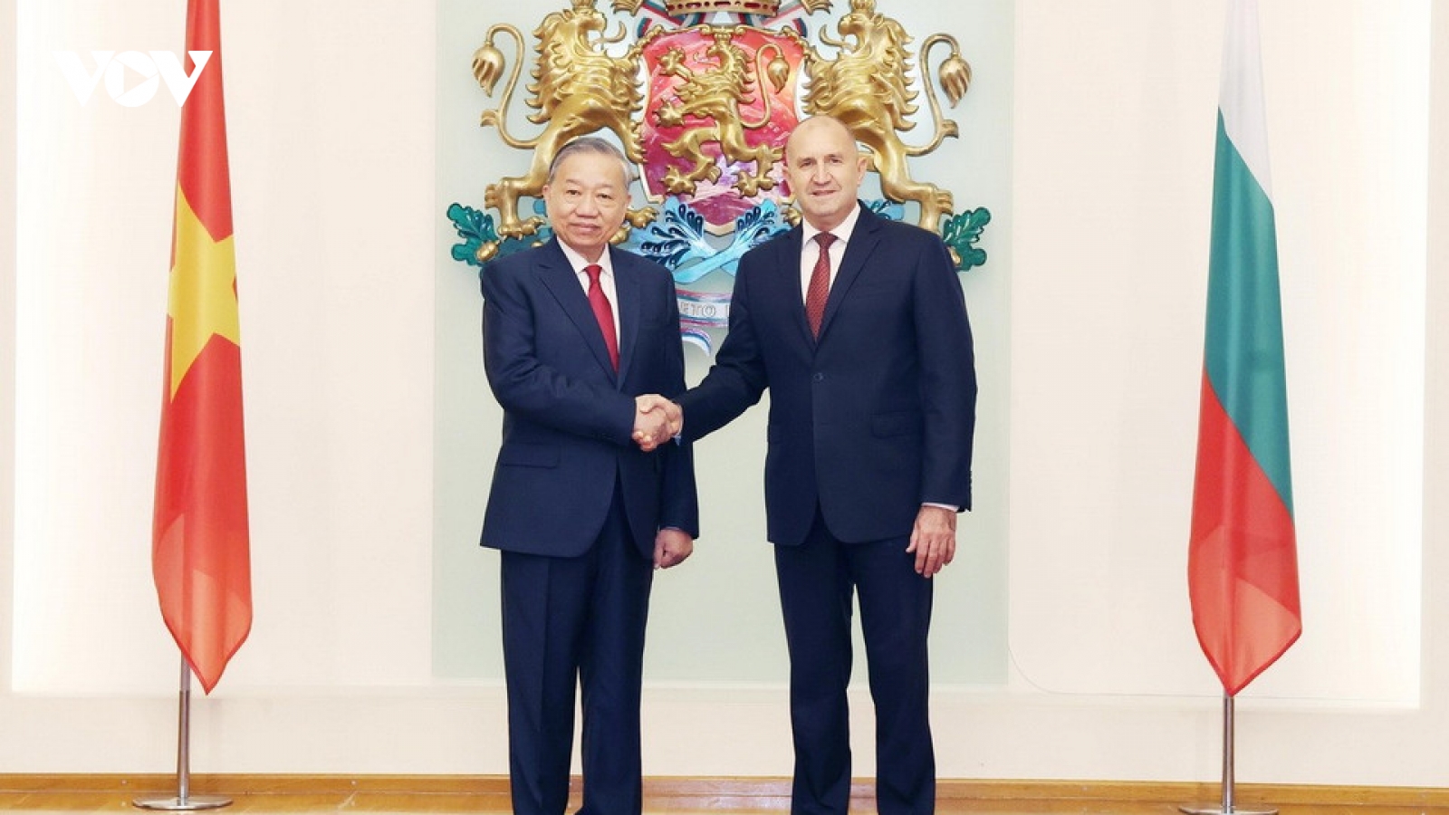 Tổng Bí thư Tô Lâm hội đàm với Tổng thống Bulgaria Rumen Radev