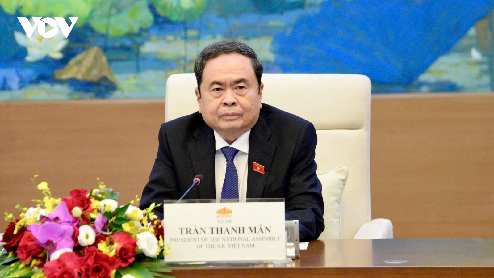 Chủ tịch Quốc hội Trần Thanh Mẫn tiếp đoàn đại biểu Đảng Dân chủ Xã hội Đức (SPD)