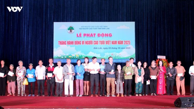 Đắk Lắk phát động Tháng hành động vì người cao tuổi Việt Nam năm 2025