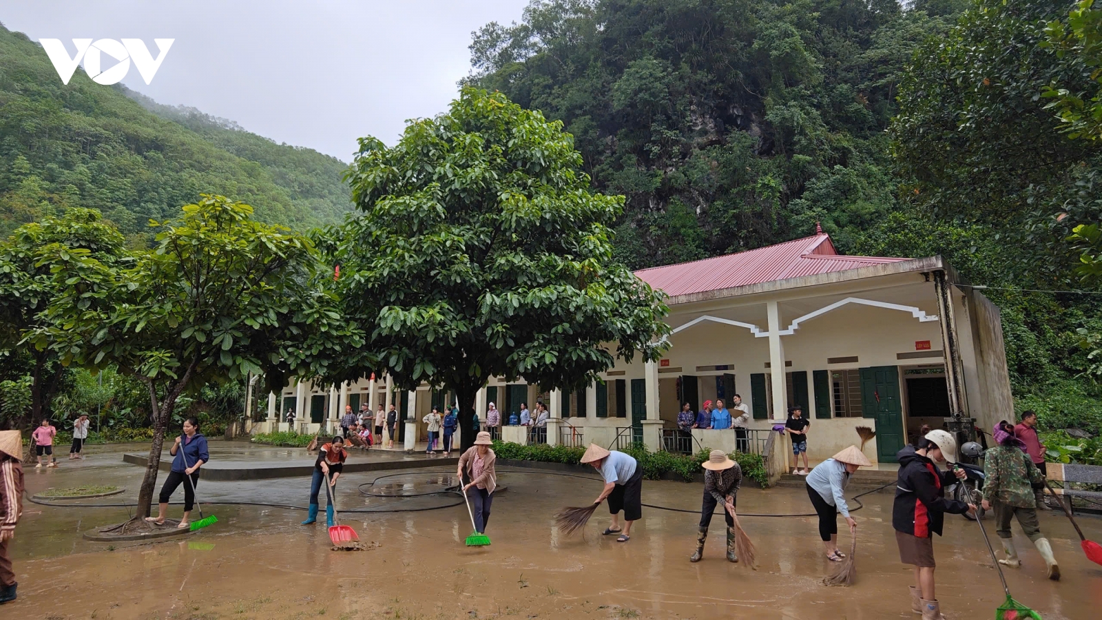 Tập trung khắc phục hậu quả sau hoàn lưu bão số 10 ở Sơn La