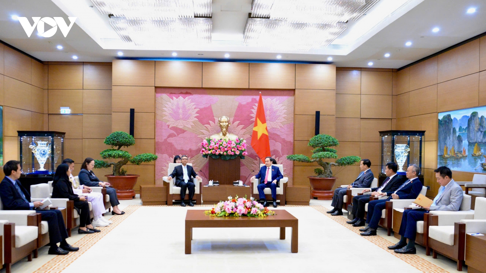 Chủ tịch Quốc hội Trần Thanh Mẫn tiếp Đại sứ Indonesia tại Việt Nam