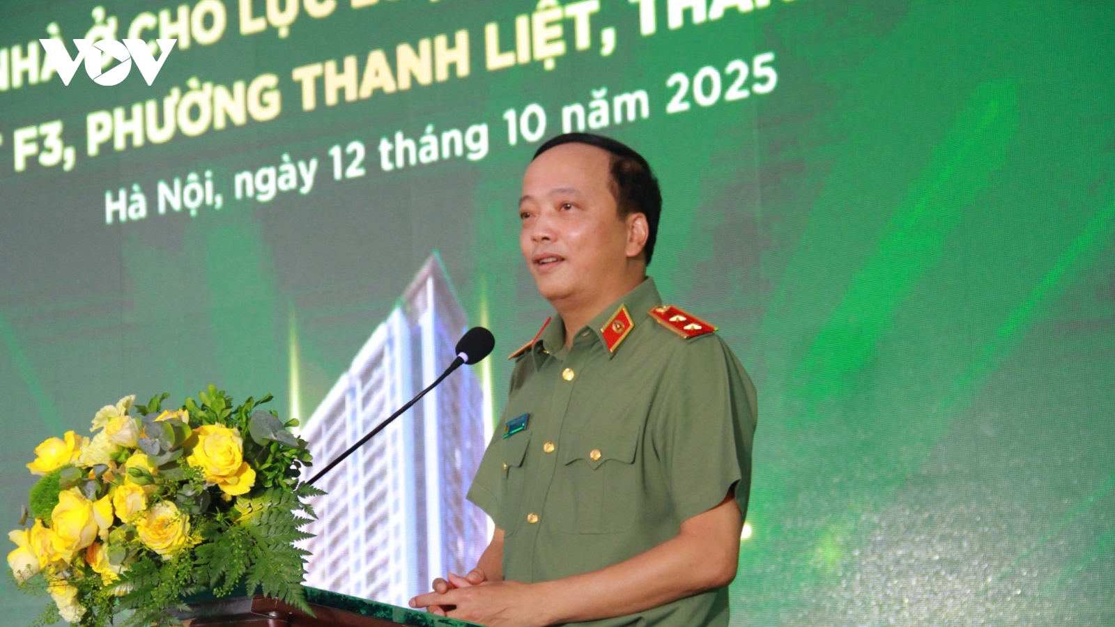 Bộ Công an khởi công dự án xây dựng nhà ở cho cán bộ, chiến sĩ tại Hà Nội