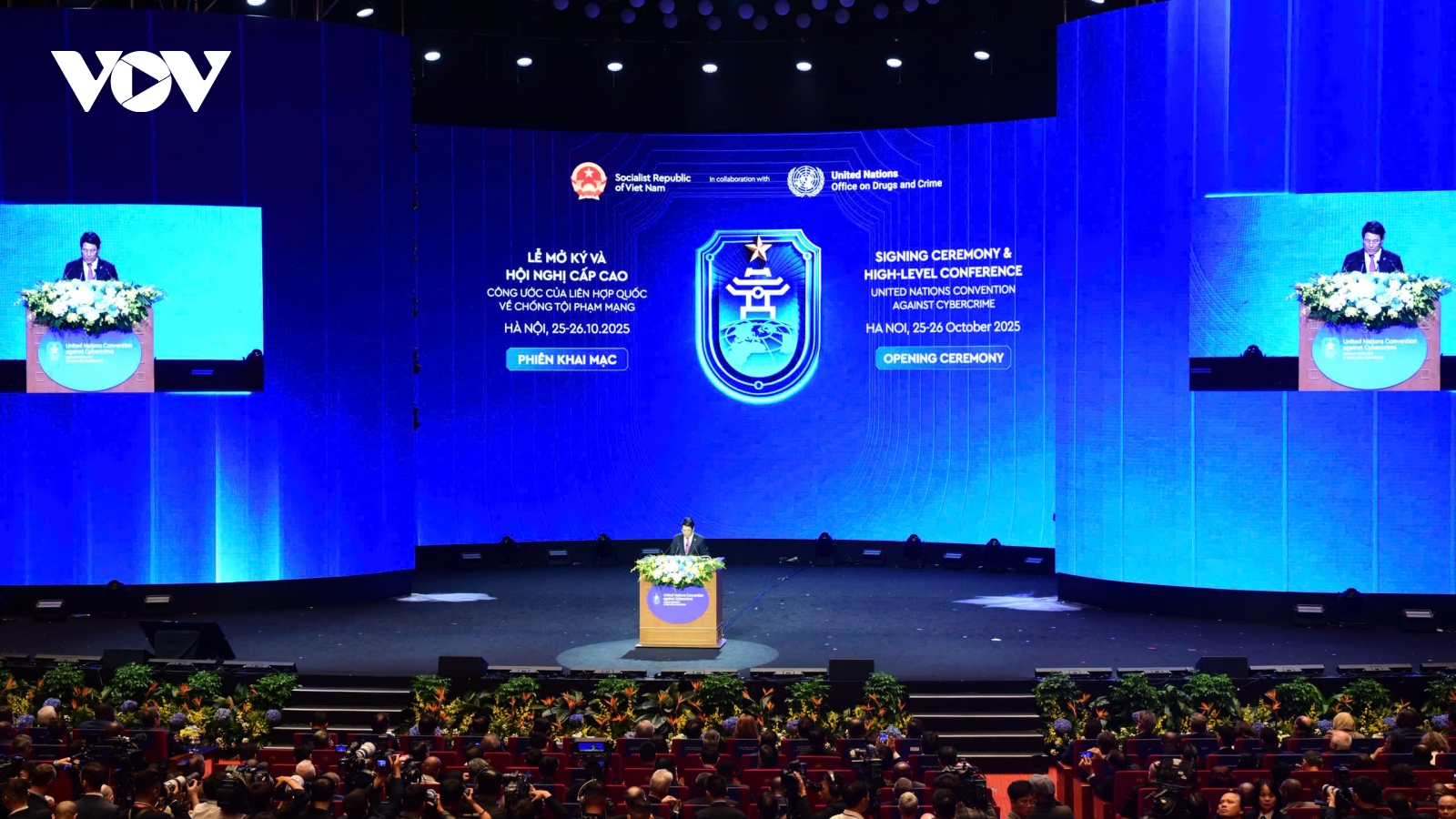 Toàn cảnh Lễ mở ký Công ước Hà Nội về chống tội phạm mạng