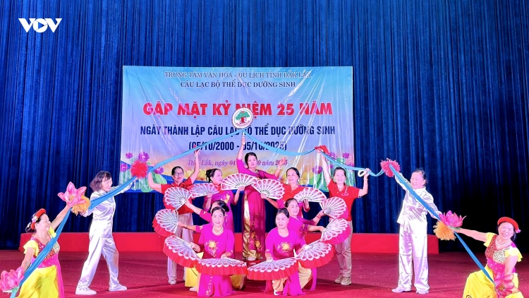 Phong trào thể thao giúp người cao tuổi Đắk Lắk “sống vui – khỏe – có ích”
