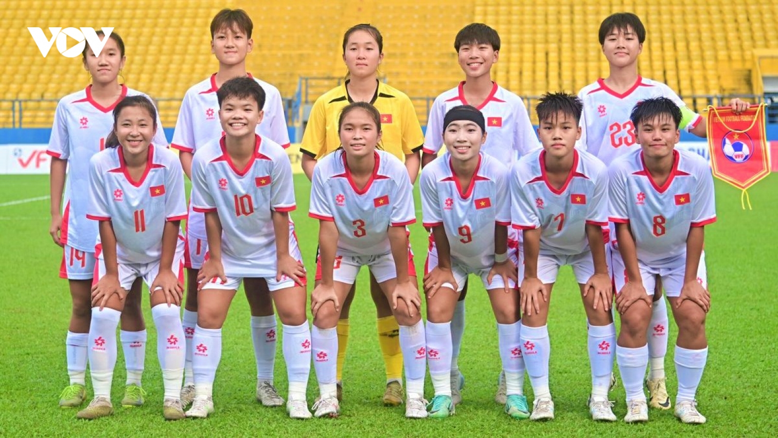 U17 nữ Việt Nam thắng “bàn tay nhỏ” ở giải châu Á