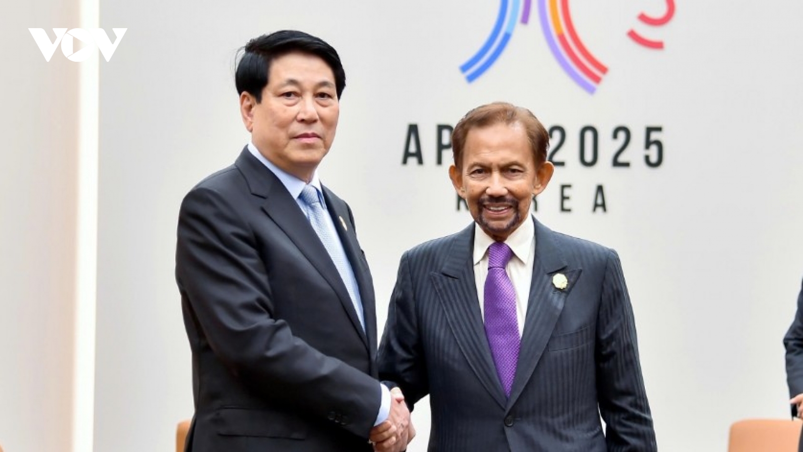 President expresses wish for stronger all-around cooperation with Brunei