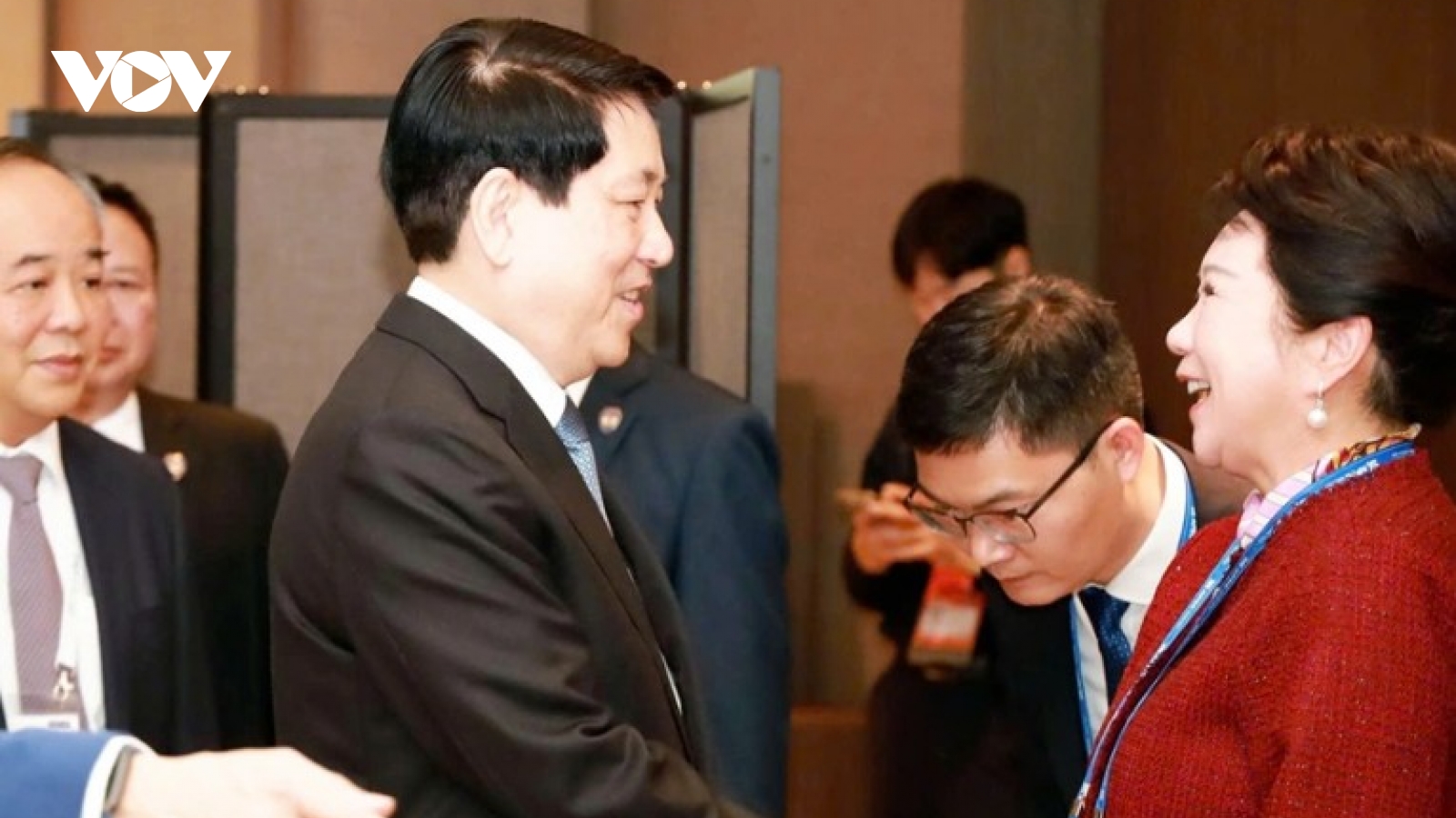 President Luong Cuong meets founder of China’s MEBO International