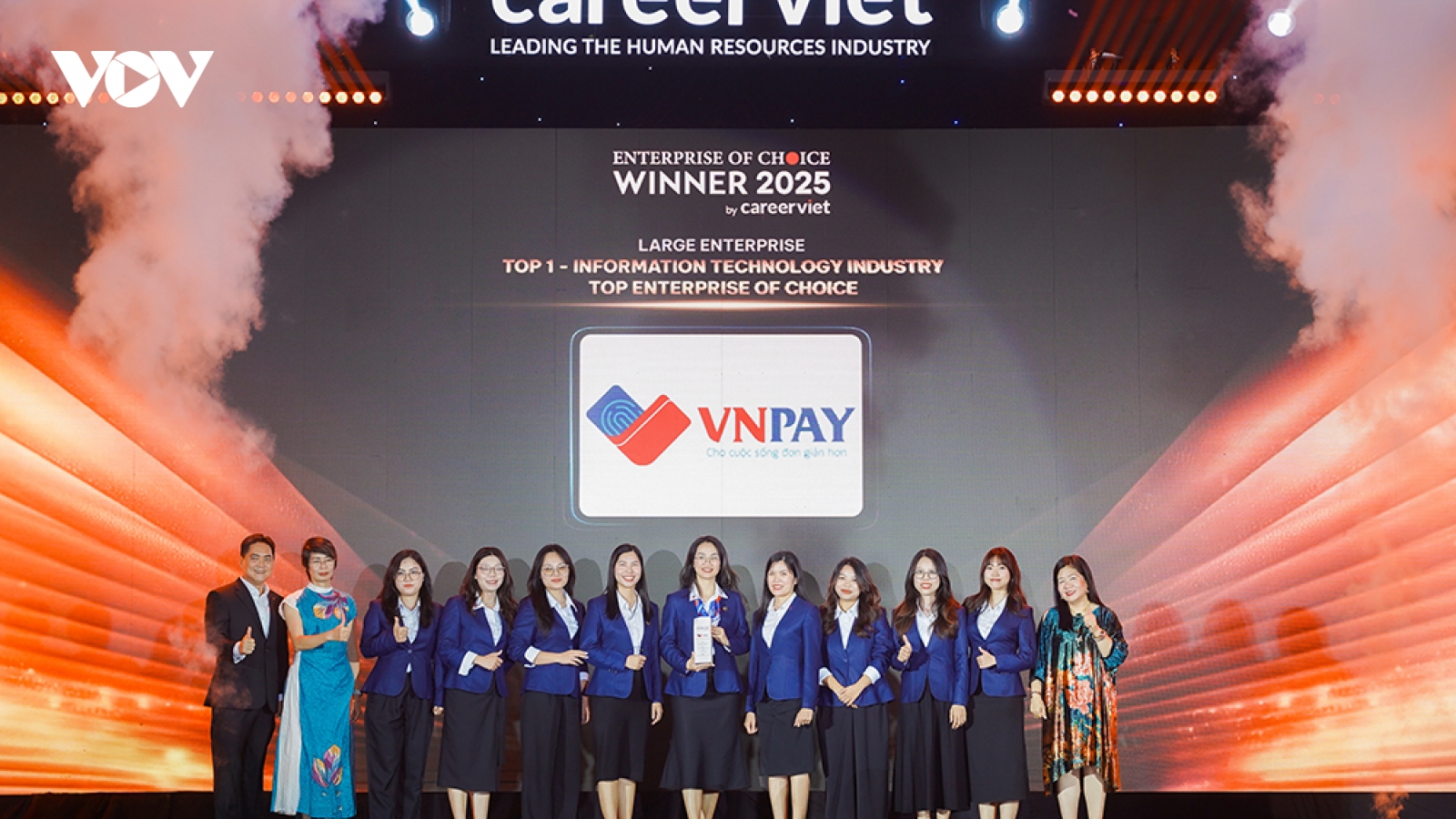 VNPAY ghi dấu nơi làm việc hấp dẫn với loạt giải thưởng Doanh nghiệp yêu thích