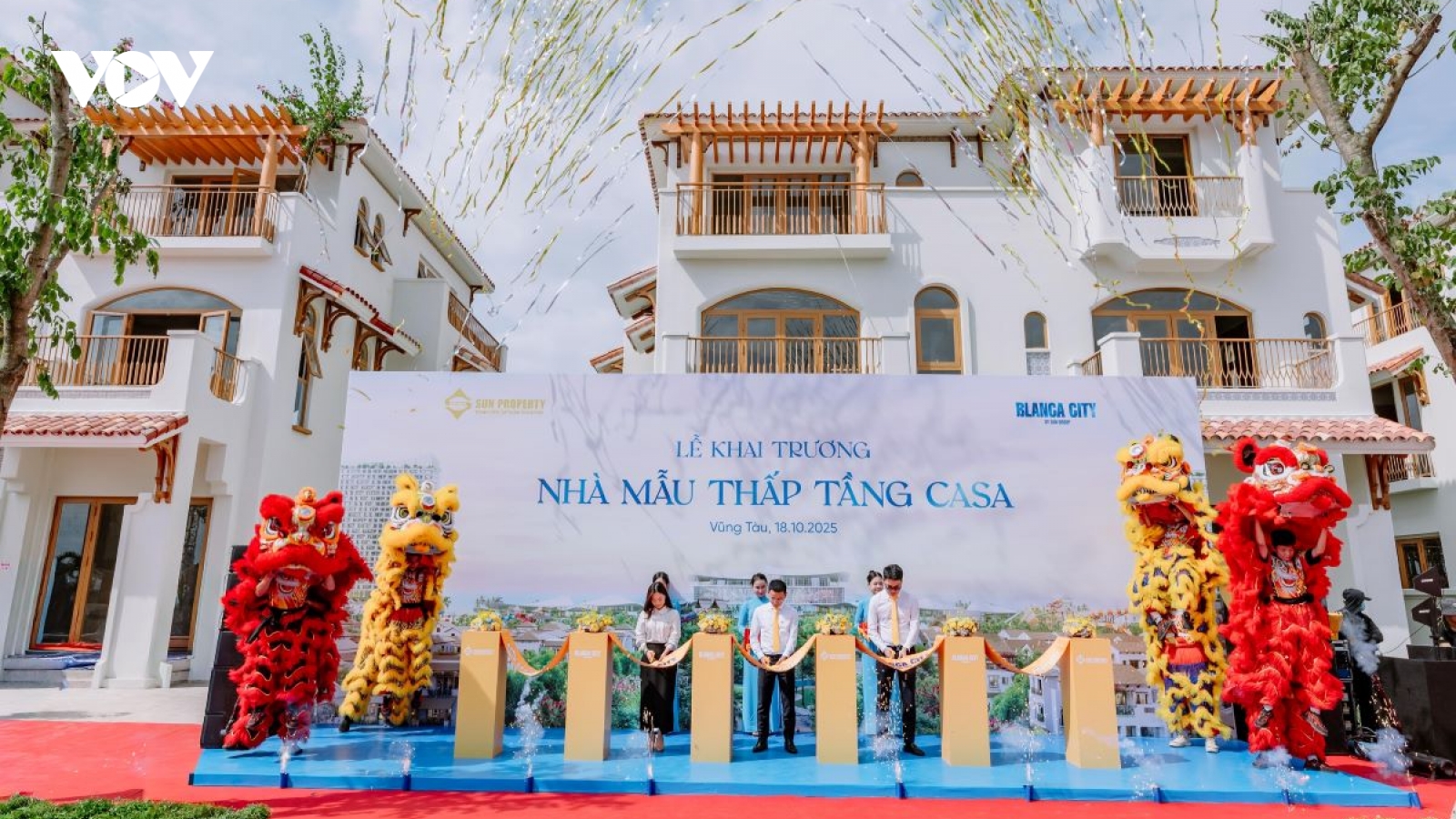 Đô thị Sun Group Vũng Tàu khai trương nhà mẫu thấp tầng Casa