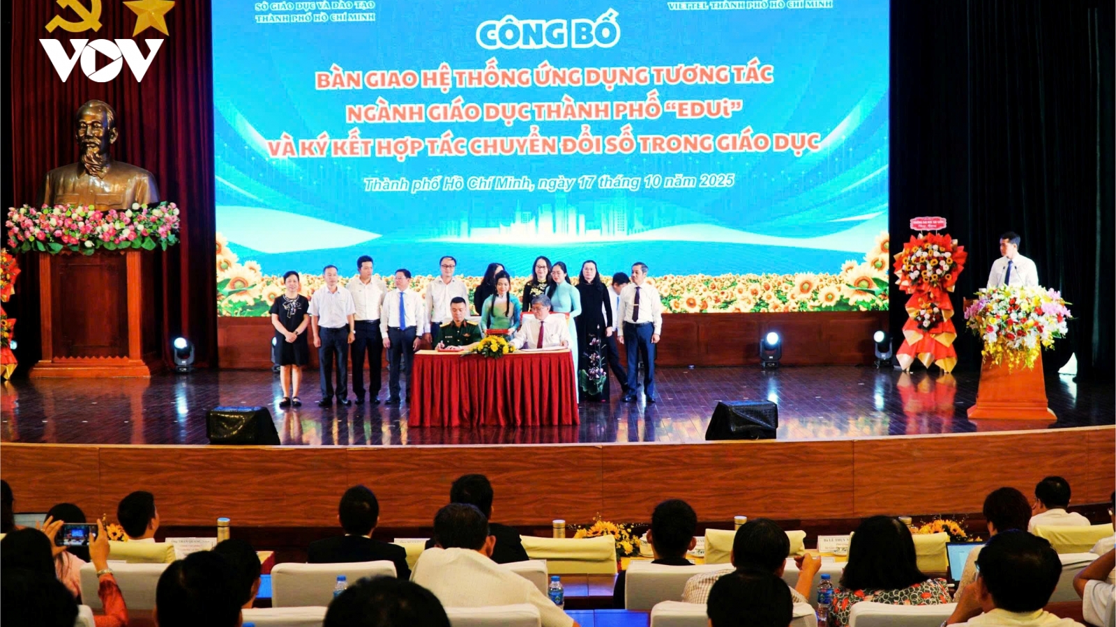Sở Giáo dục & Đào tạo TP.HCM phối hợp cùng Viettel triển khai hệ thống EDUi