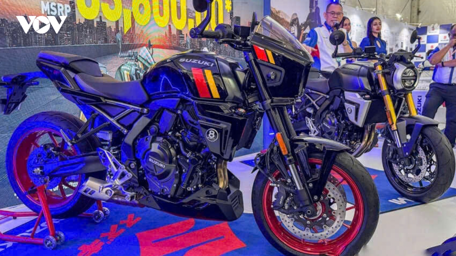 Suzuki GSX-8T và GSX-8TT 2025 ra mắt, giá từ 370 triệu đồng