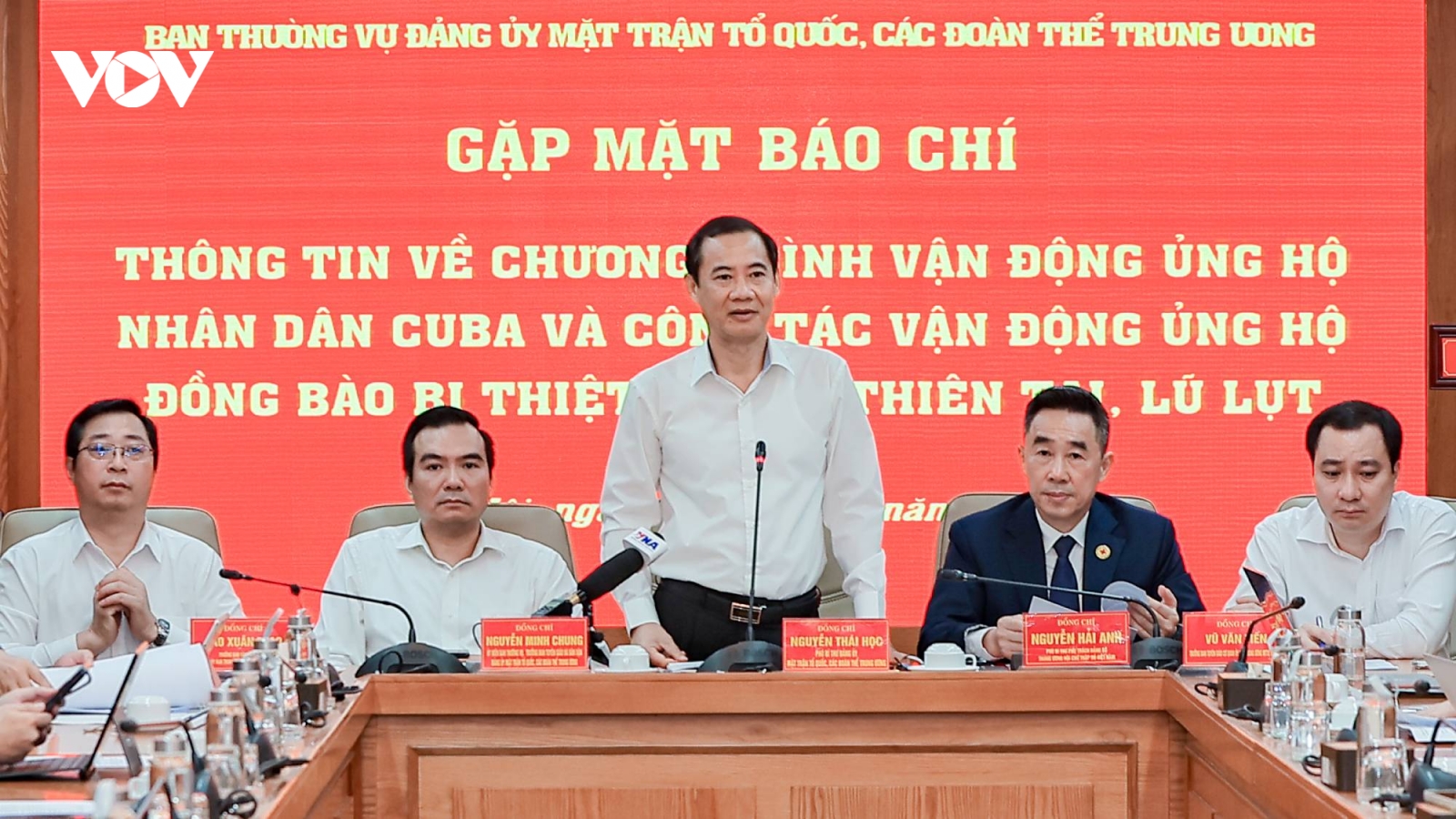 "Để thất thoát tiền ủng hộ đồng bào khắc phục hậu quả bão lũ là có tội với dân"