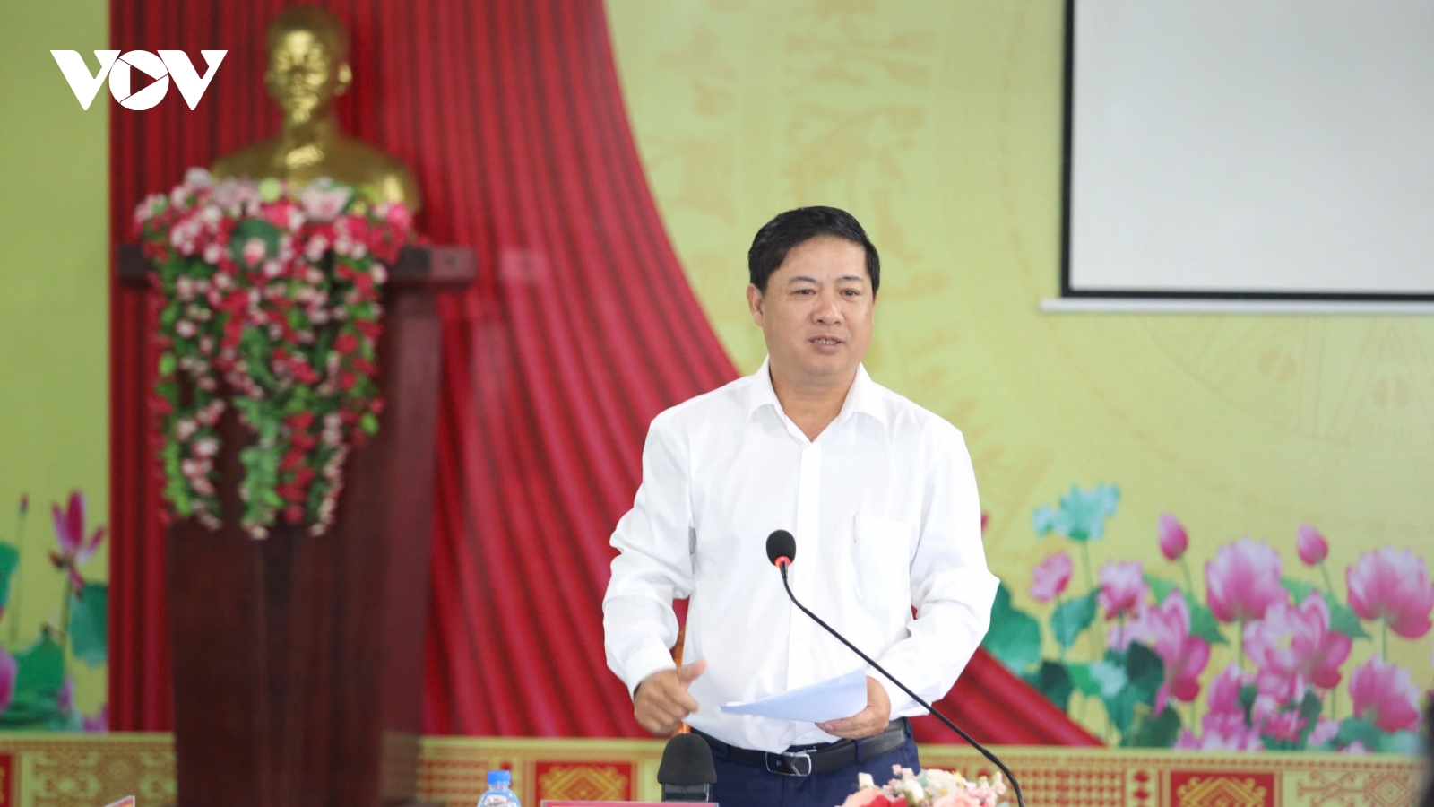 Bí thư Tỉnh ủy Đắk Lắk khảo sát các dự án trường học nội trú vùng biên