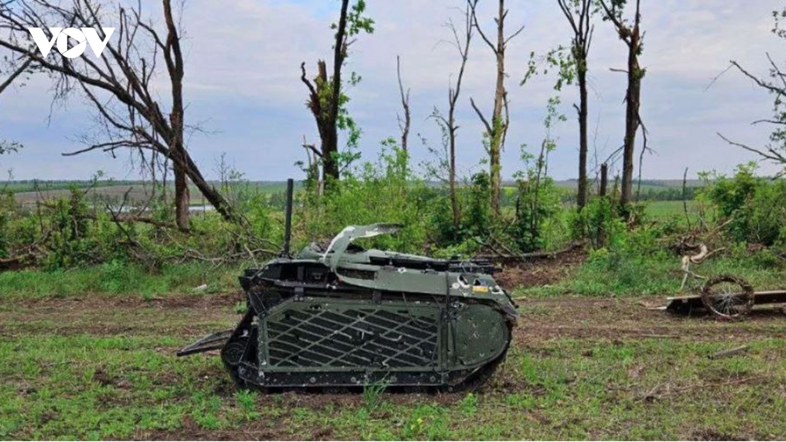 Vai trò khó thay thế của UGV tại những “vùng chết” trên chiến trường Ukraine