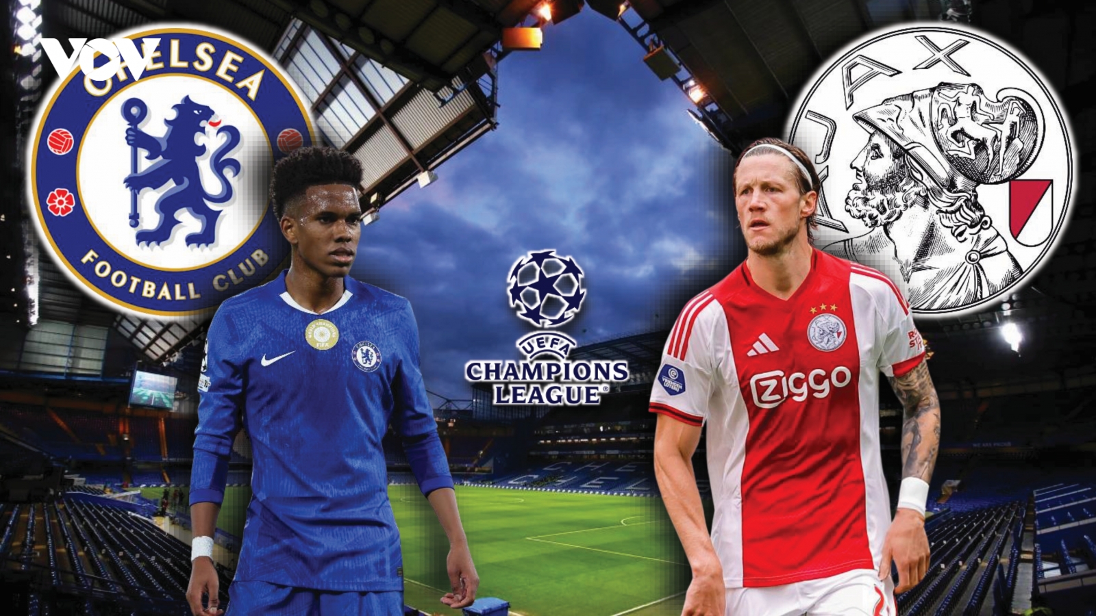 Dự đoán kết quả và đội hình ra sân trận Chelsea vs Ajax