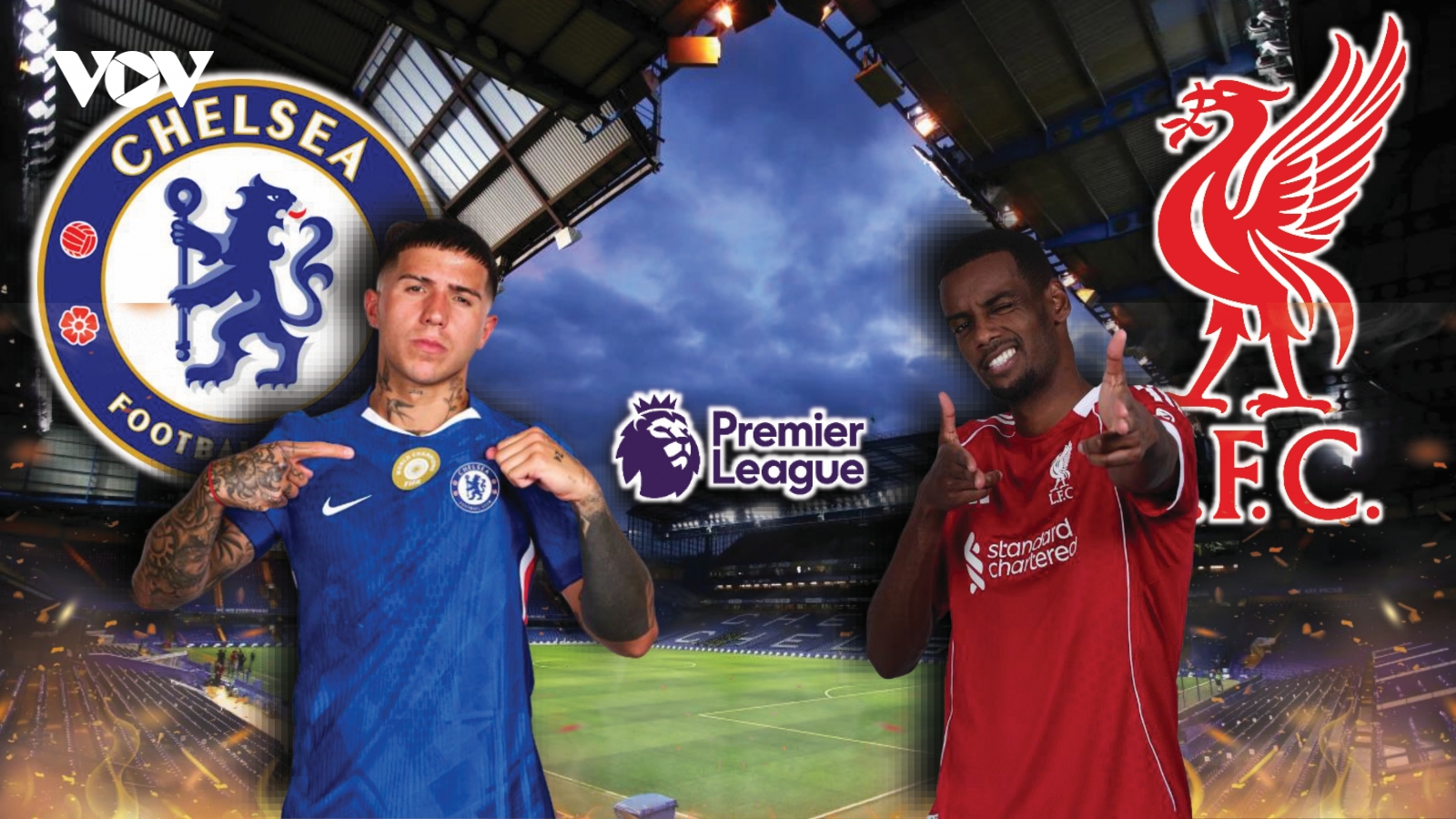 Dự đoán kết quả và đội hình ra sân trận Chelsea vs Liverpool