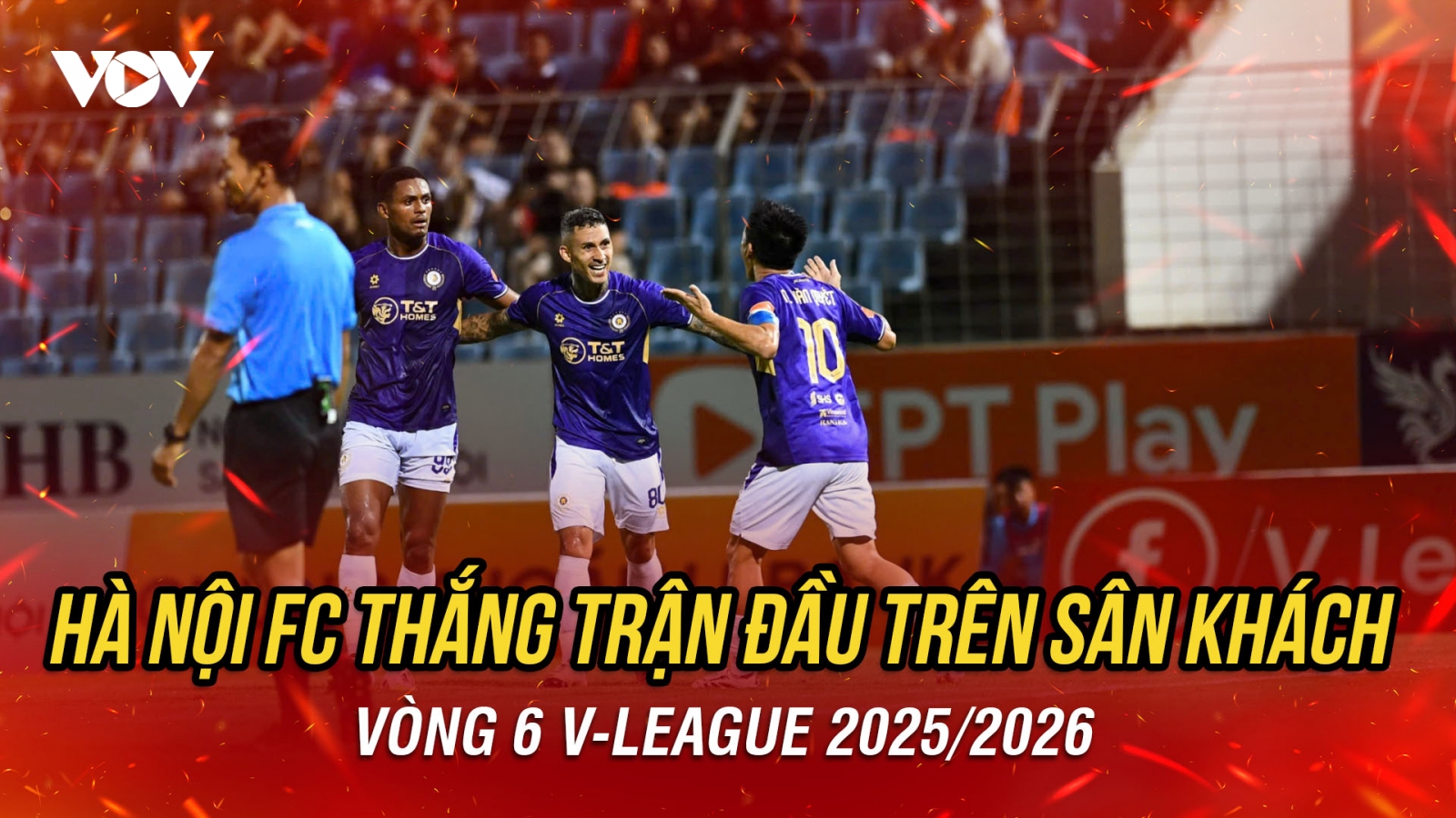 Kết quả bóng đá V-League tối 1-10: Hà Nội FC có 3 điểm đầu tiên trên sân khách