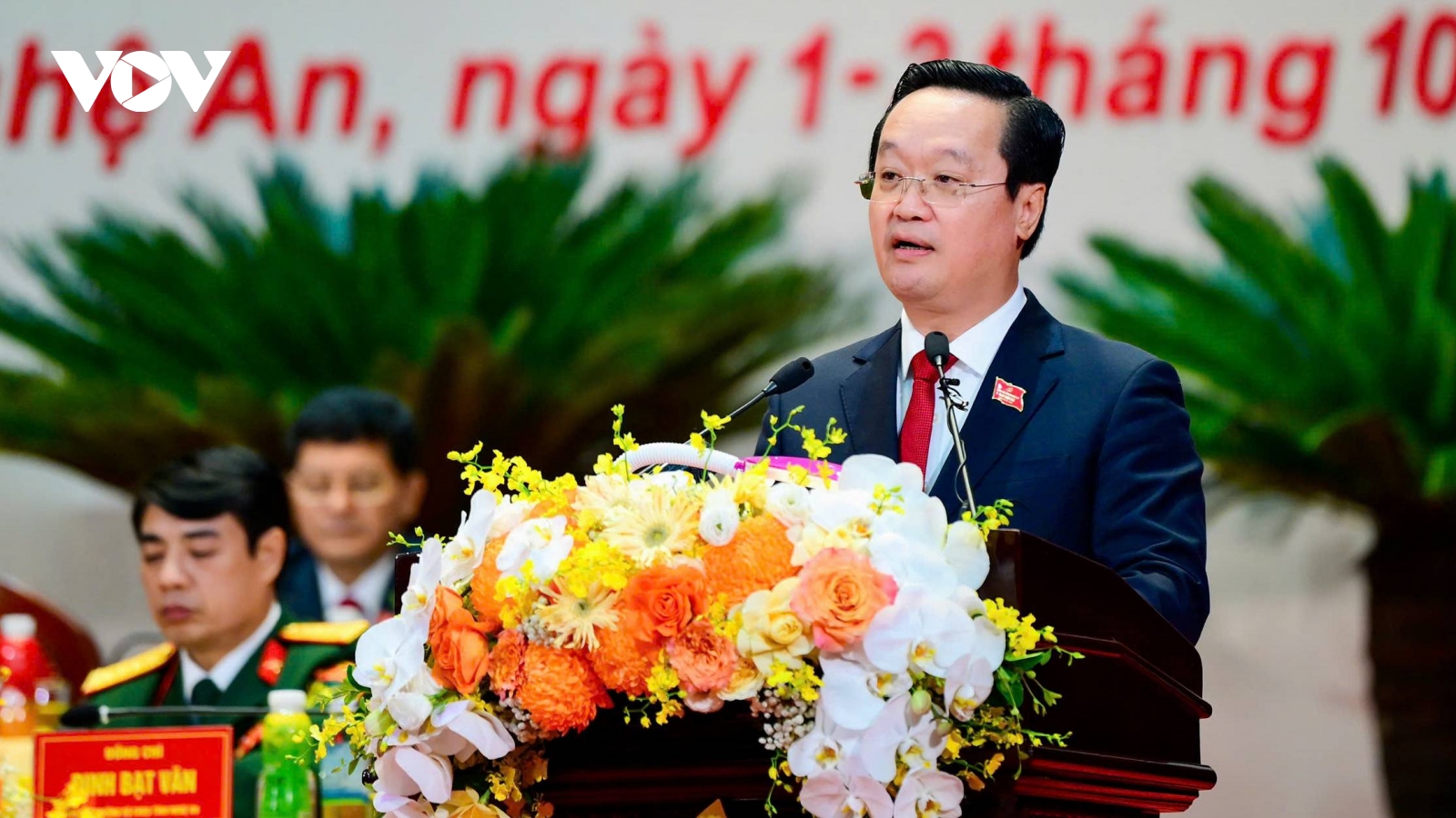 Ông Nguyễn Đức Trung tái đắc cử Bí thư Tỉnh ủy Nghệ An