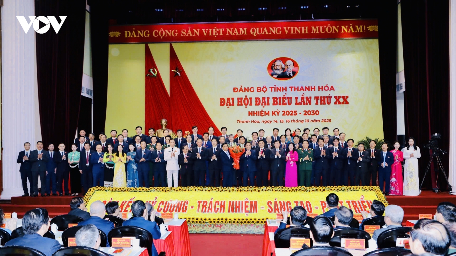 Danh sách Ban Chấp hành Đảng bộ tỉnh Thanh Hóa nhiệm kỳ 2025-2030