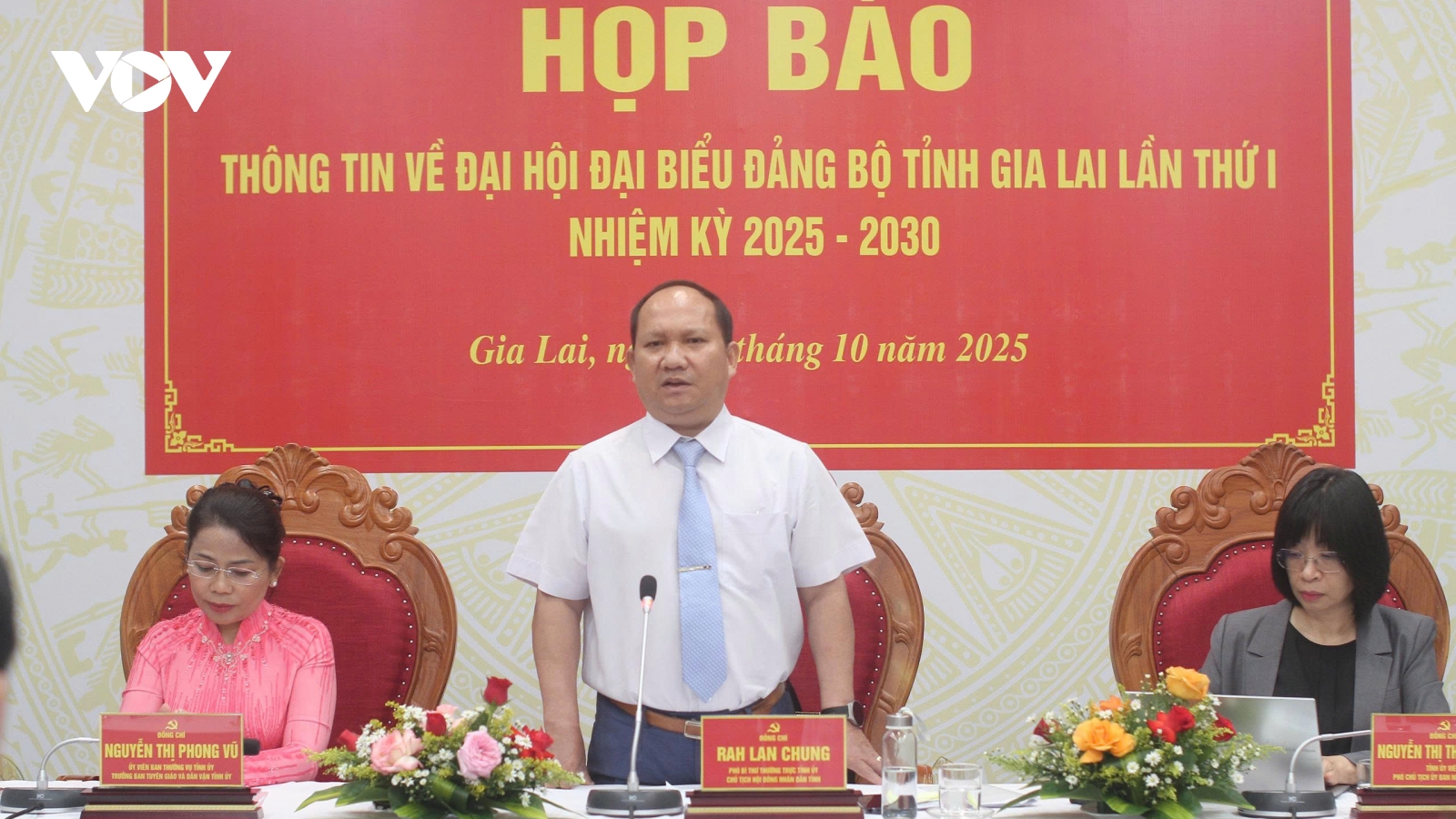 Đại hội đại biểu Đảng bộ tỉnh Gia Lai diễn ra trong 3 ngày