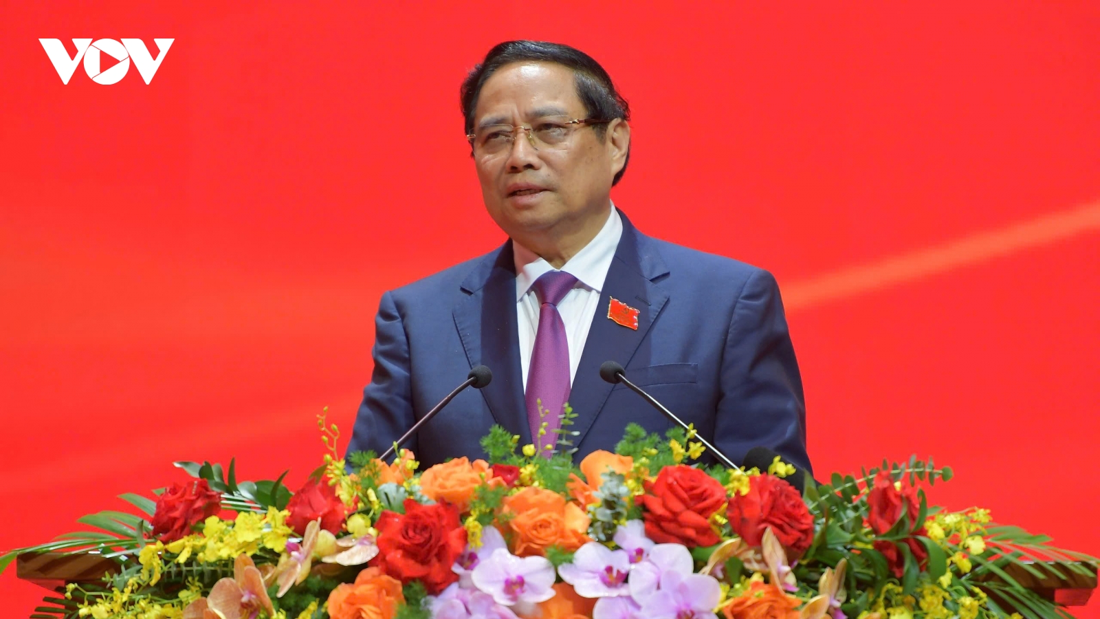 Đại hội Đảng bộ Chính phủ lần thứ I tham luận tại Hội trường