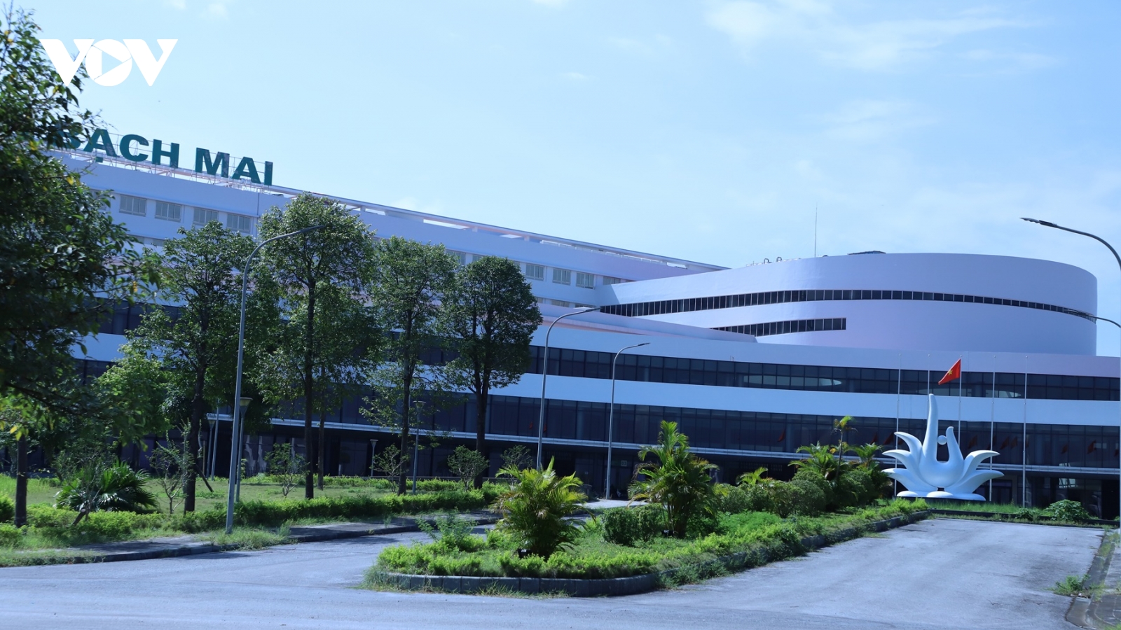 Cận cảnh Bệnh viện Bạch Mai cơ sở 2 trước khi vận hành vào cuối tháng 11 tới