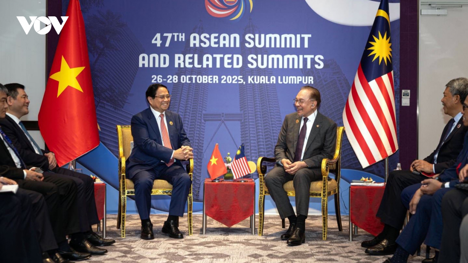 Thủ tướng Phạm Minh Chính gặp lãnh đạo Brunei, Malaysia và Timor Leste