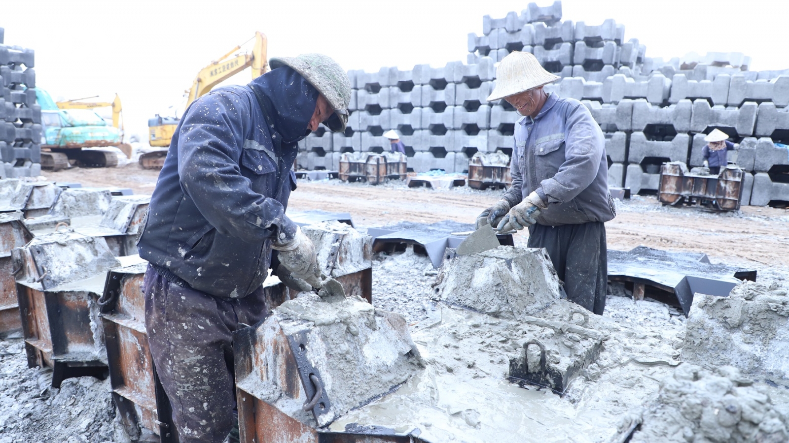 Hiện trạng tuyến đê biển ở Ninh Bình với tổng mức đầu tư 500 tỷ đồng