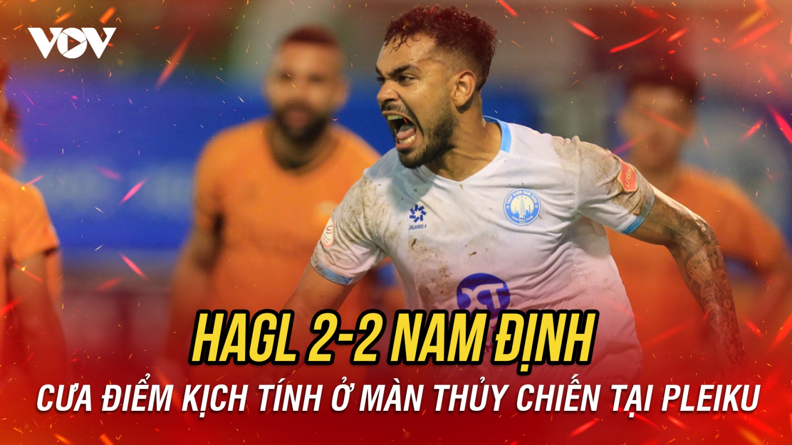 Kết quả vòng 9 V-League 25/26: HAGL chia điểm kịch tính trước Nam Định