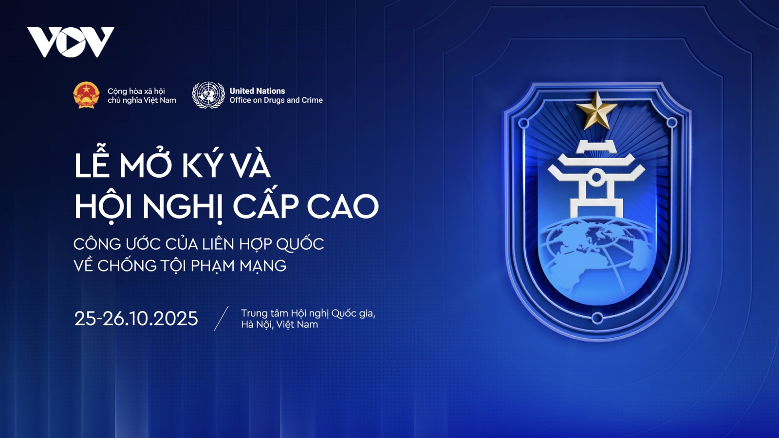 Khai mạc Lễ mở ký Công ước Hà Nội về phòng chống tội phạm mạng