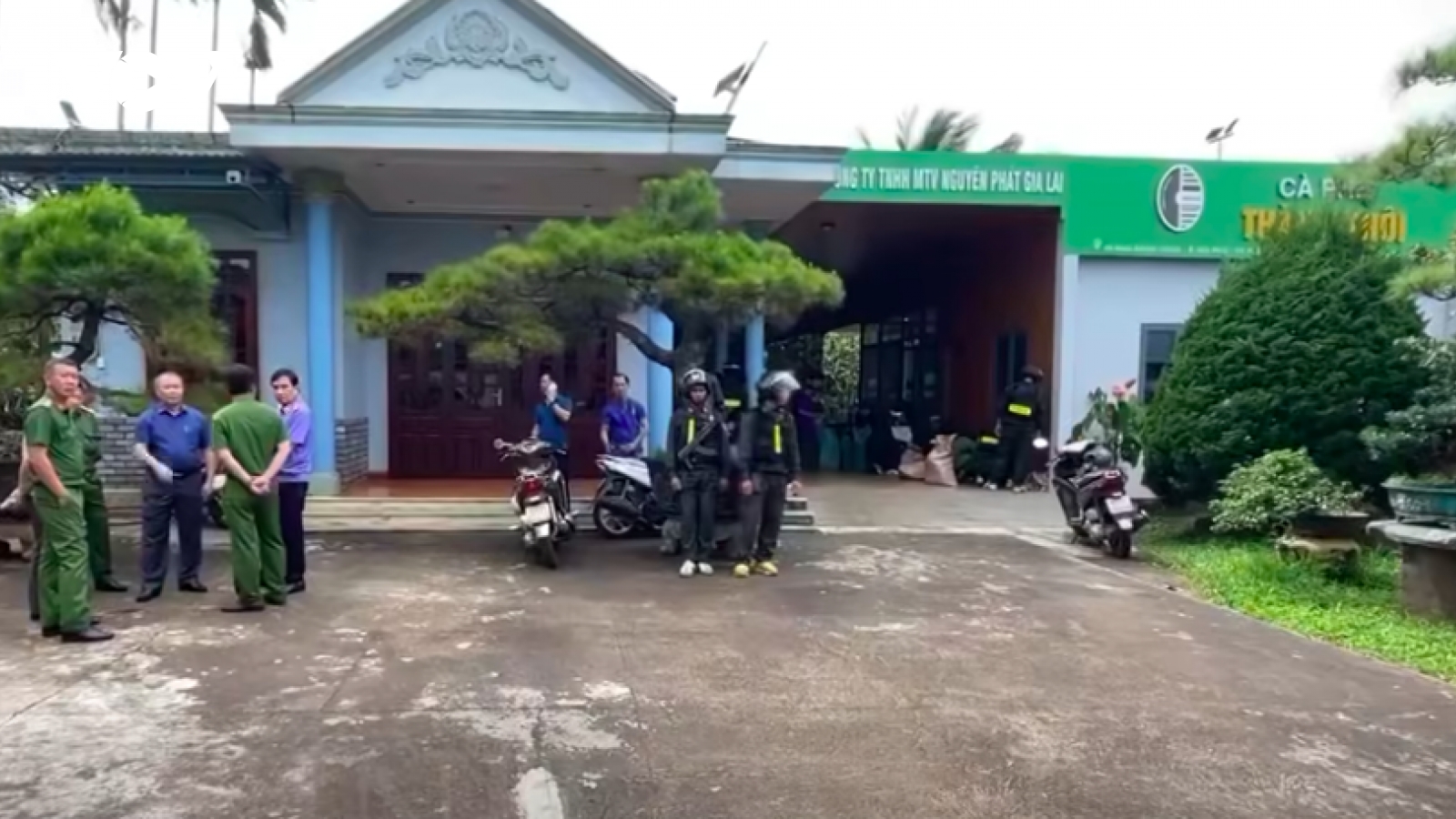 Điều tra tội sản xuất, buôn bán hàng giả tại một công ty cà phê ở Gia Lai