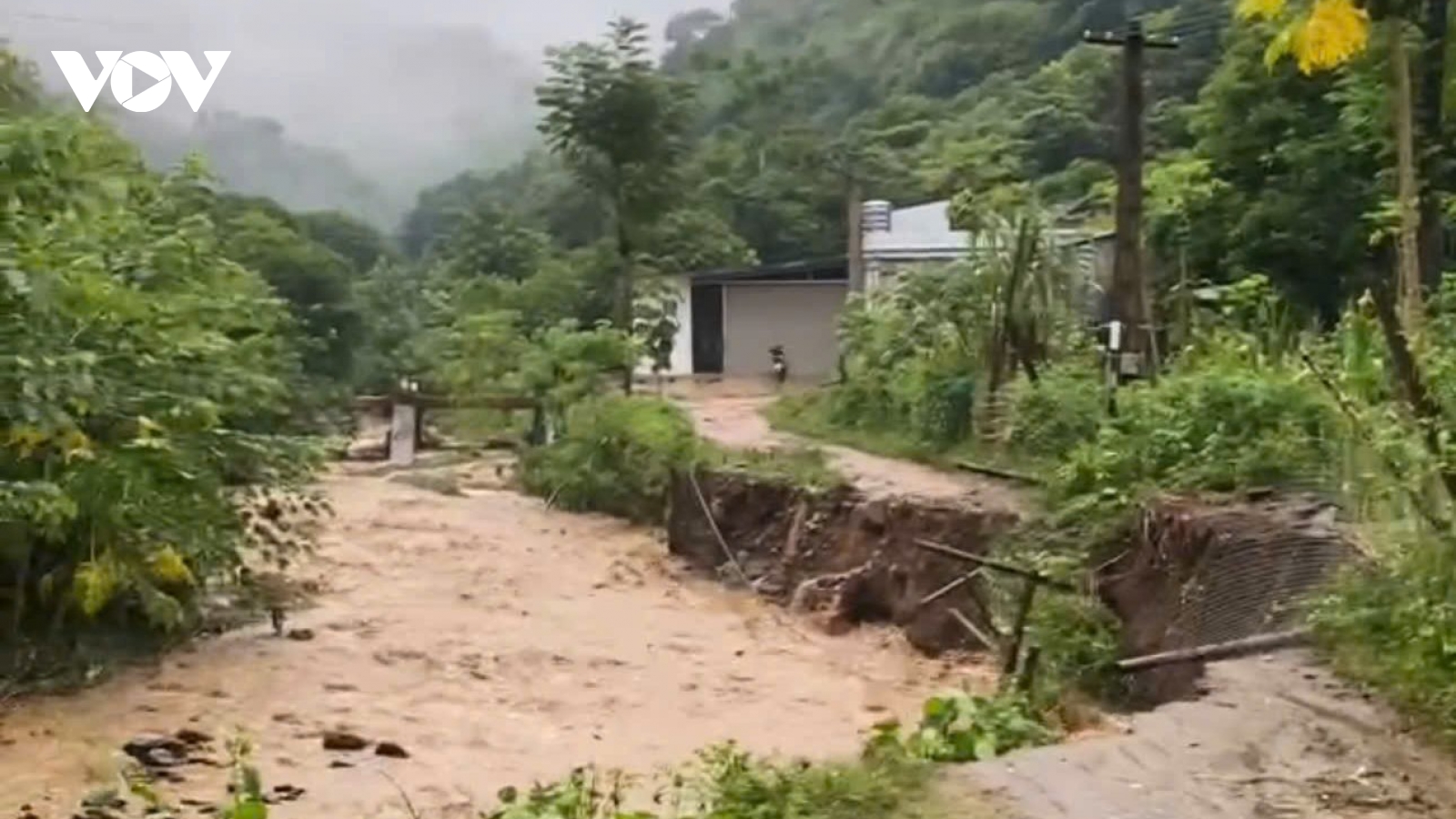 Sơn La ứng phó khẩn cấp với mưa lũ, sạt lở do mưa lớn