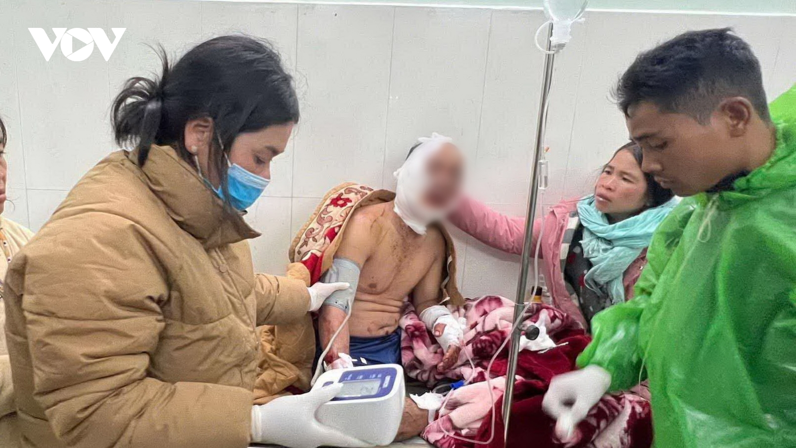 Trưởng thôn bị gấu rừng tấn công trên đường đi làm về