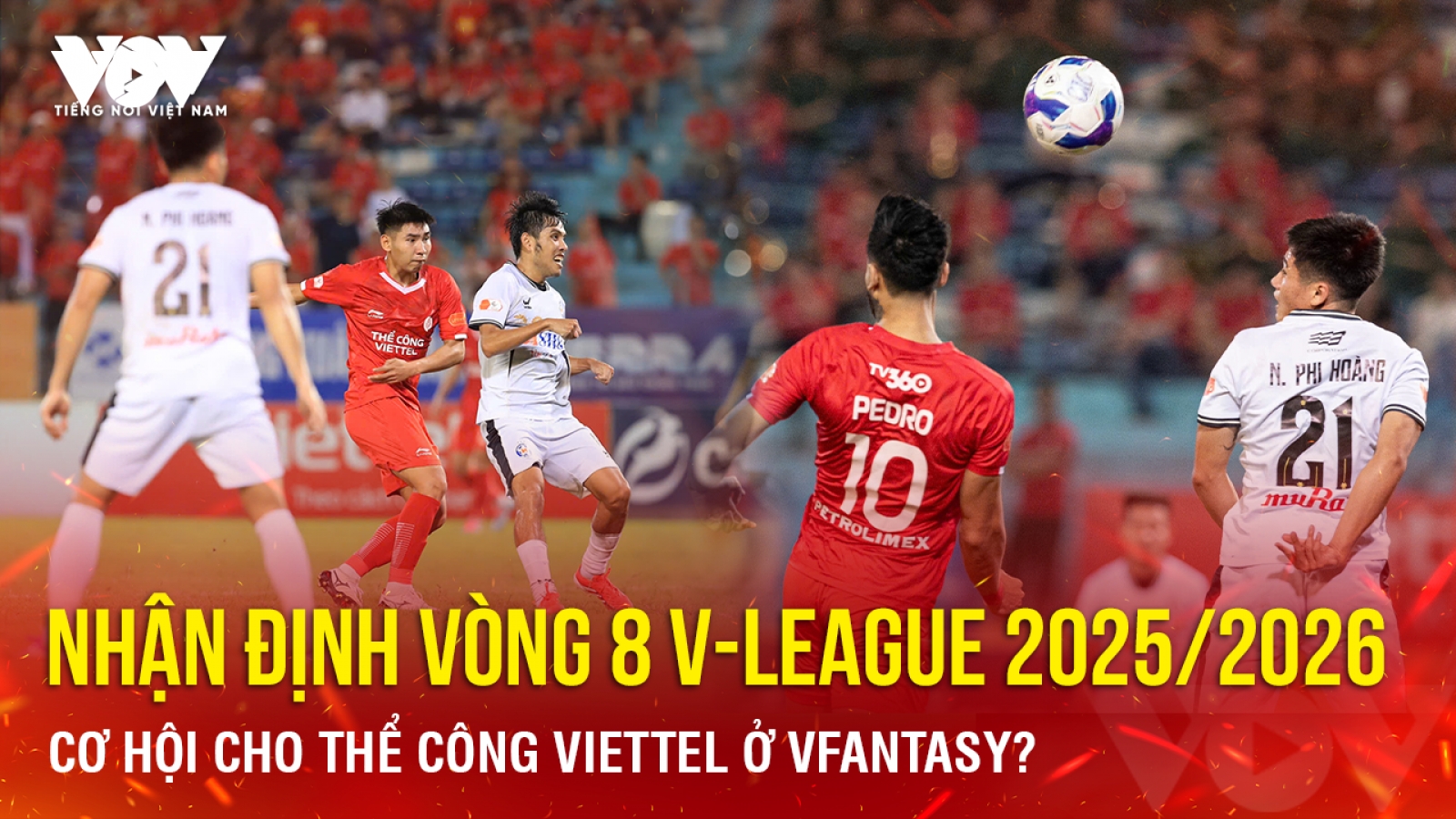 Nhận định vòng 8 V-League 2025/2026: Cơ hội cho Thể Công Viettel ở VFantasy?