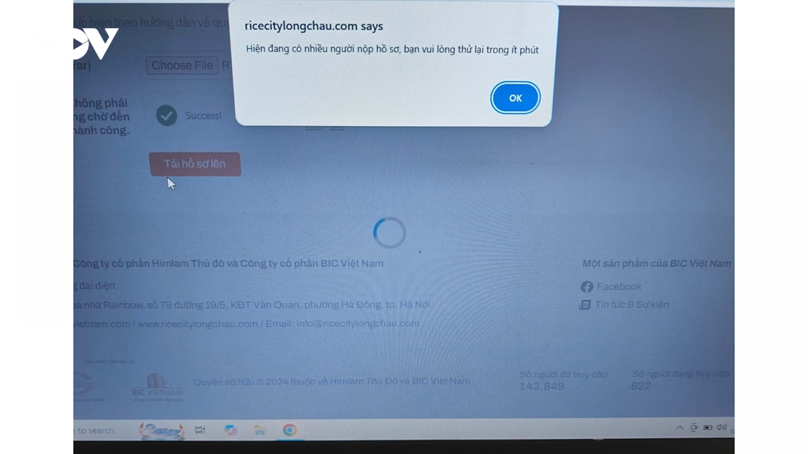 Nộp hồ sơ nhà ở xã hội online, hàng nghìn người “than trời” vì website lỗi