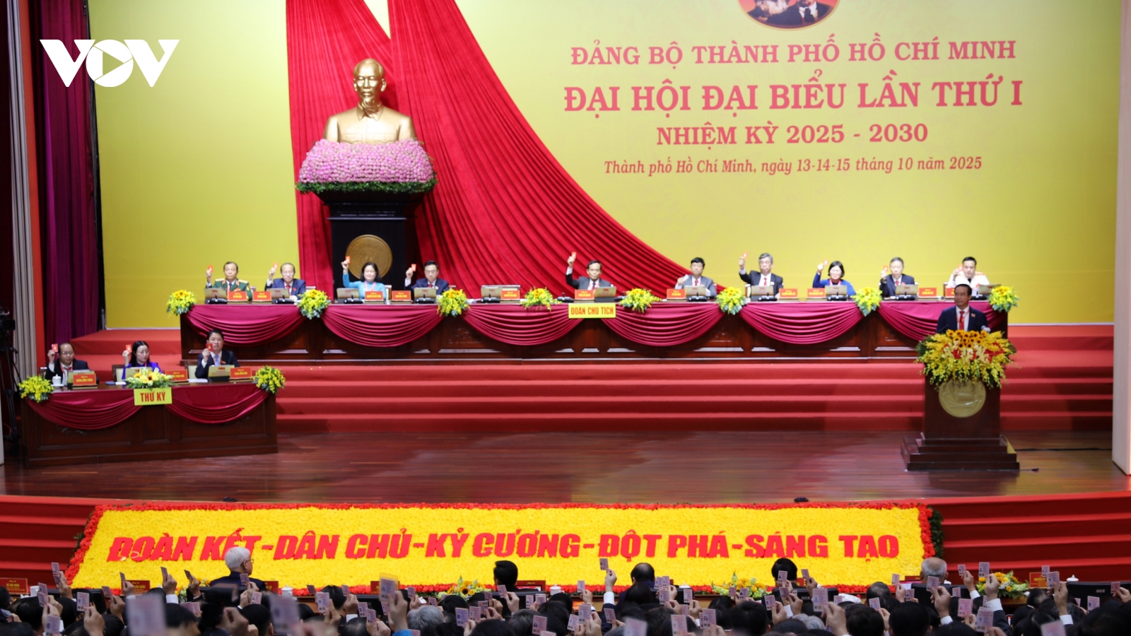 Khai mạc Đại hội Đại biểu Đảng bộ TP.HCM lần I