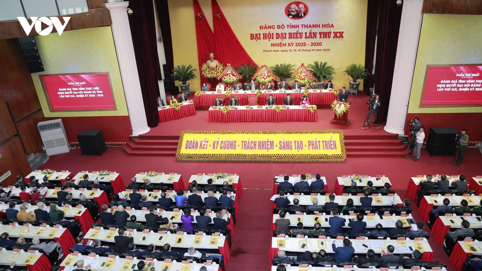 Khai mạc Đại hội Đảng bộ tỉnh Thanh Hóa nhiệm kỳ 2025-2030