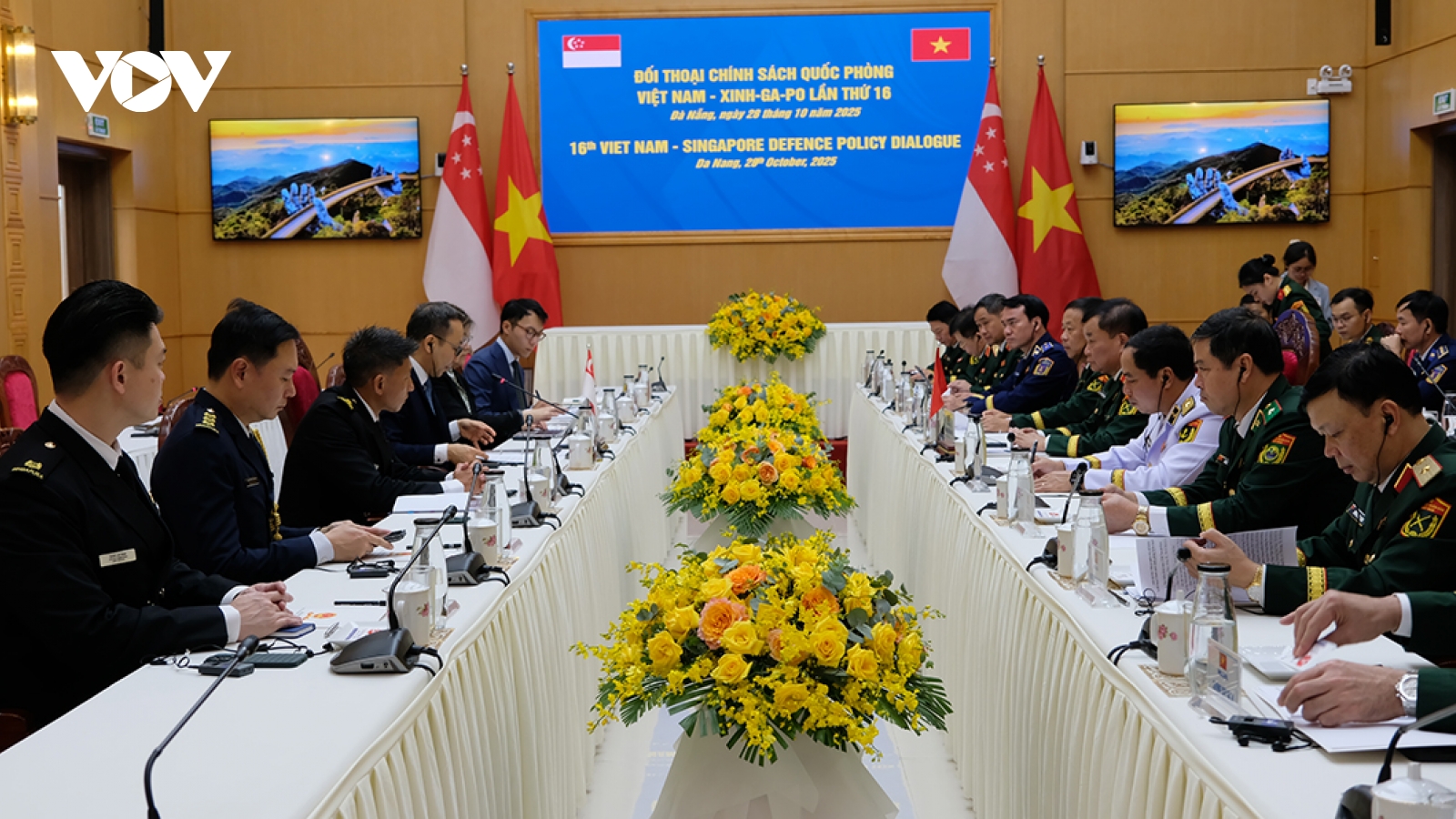 Đối thoại Chính sách Quốc phòng Việt Nam - Singapore lần thứ 16