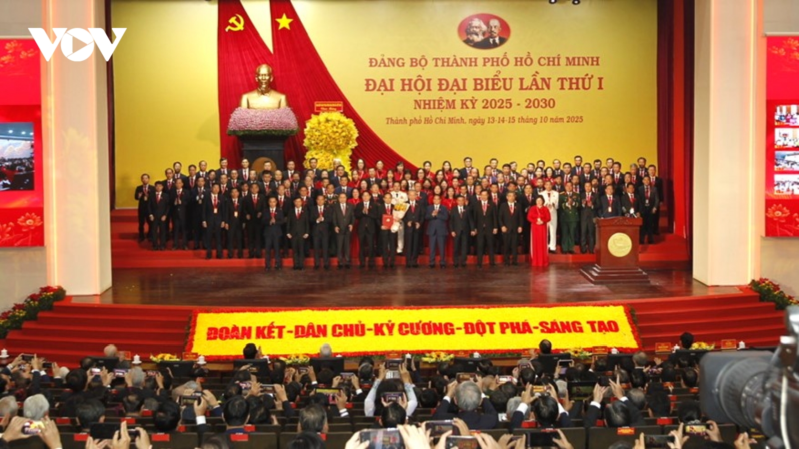 Danh sách Ban Chấp hành Đảng bộ TP.HCM nhiệm kỳ 2025-2030