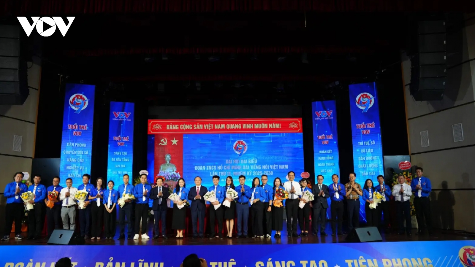 Toàn cảnh Đại hội Đoàn Thanh niên VOV lần thứ IX, nhiệm kỳ 2025-2030