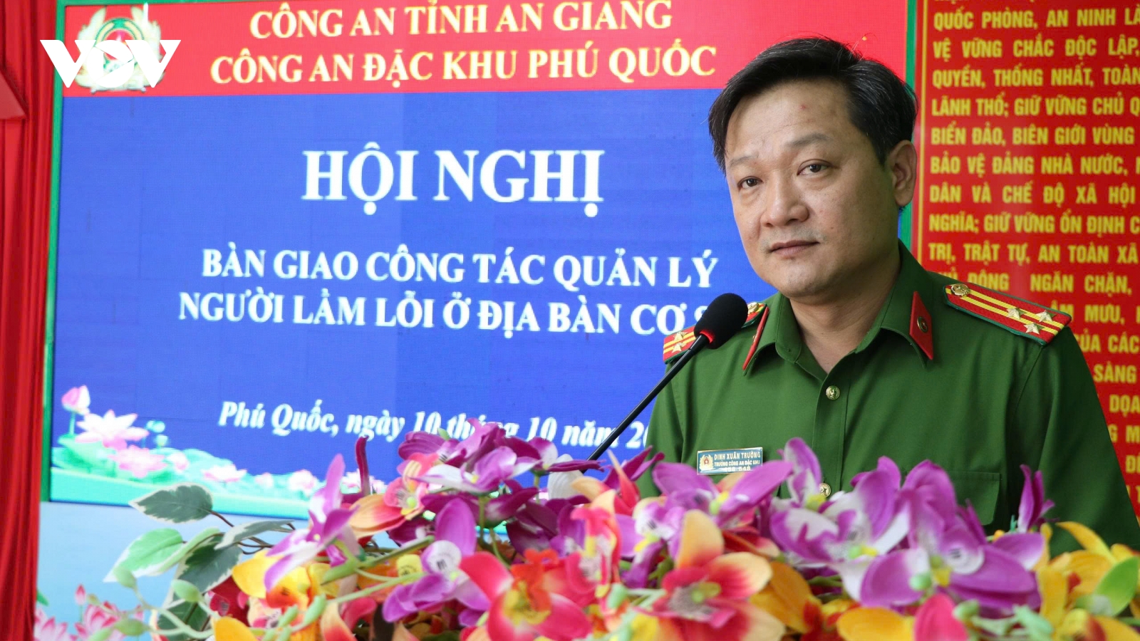 Công an đặc khu Phú Quốc tăng cường công tác quản lý, giáo dục người lầm lỗi