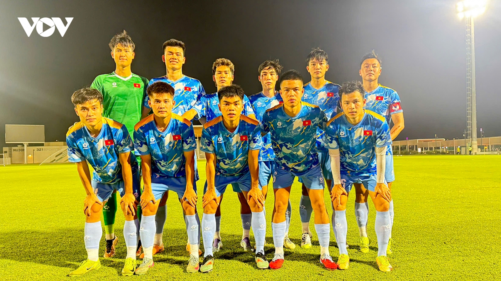 U23 Việt Nam thua đáng tiếc trên đất UAE trong trận cầu có 5 bàn thắng