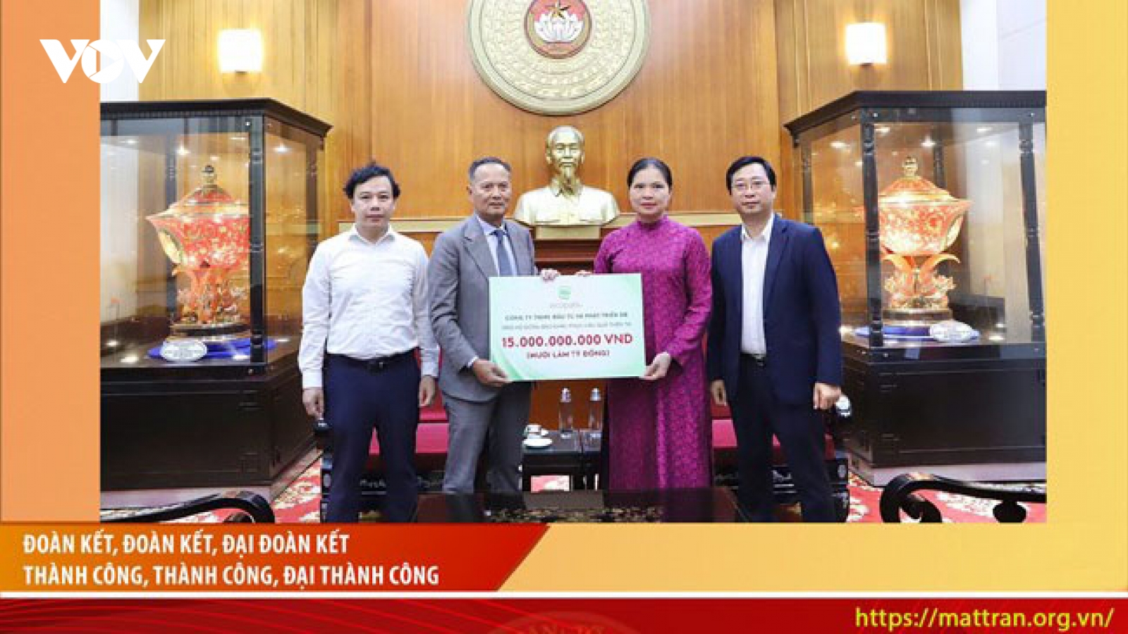 Hơn 907 tỷ đồng ủng hộ người dân bị thiệt hại do bão lũ